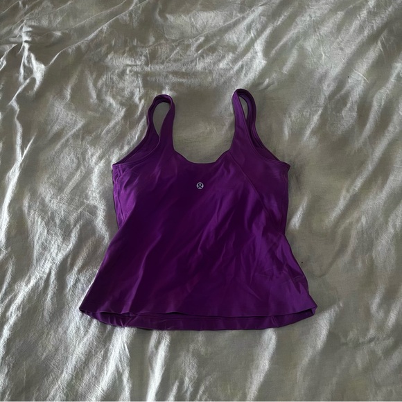 Lululemon Align Waist-Length Tank Top, Vivid Plum, Size 6 - Picture 7 of 7